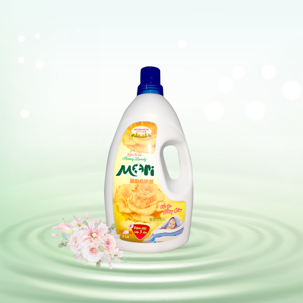MORI LOVELY FABRIC CONDITIONER 2L CAN