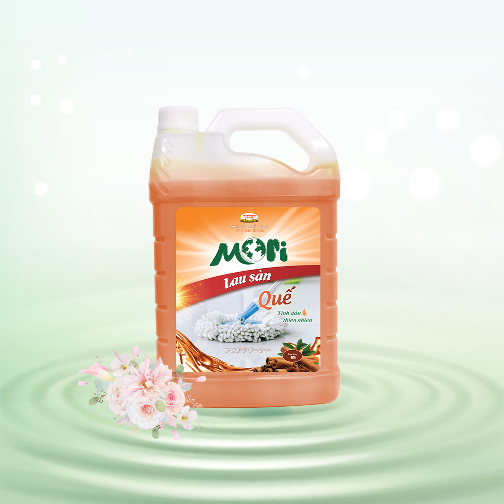 Nước lau sàn hương quế can 4 lít