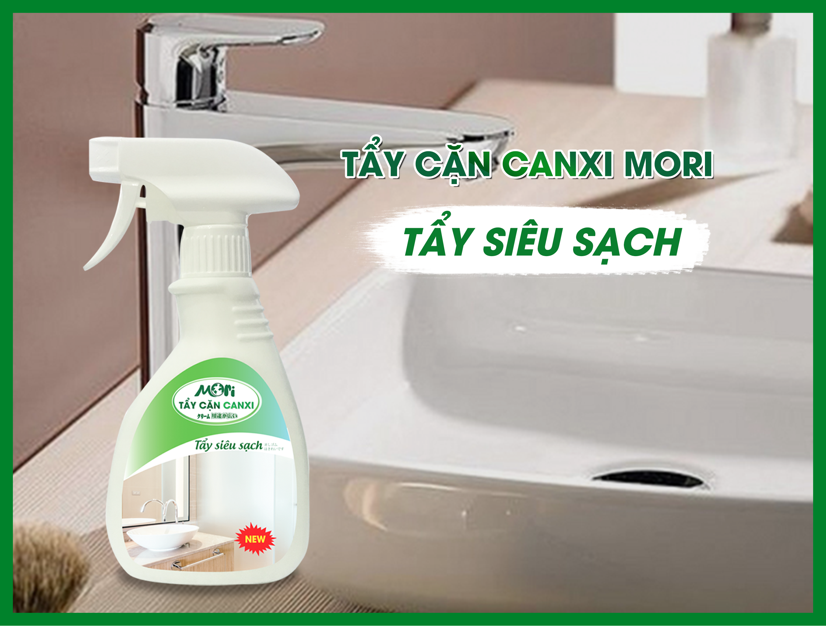 MORI CALCIUM DEPOSIT REMOVER – SUPER EFFECTIVE CLEANING