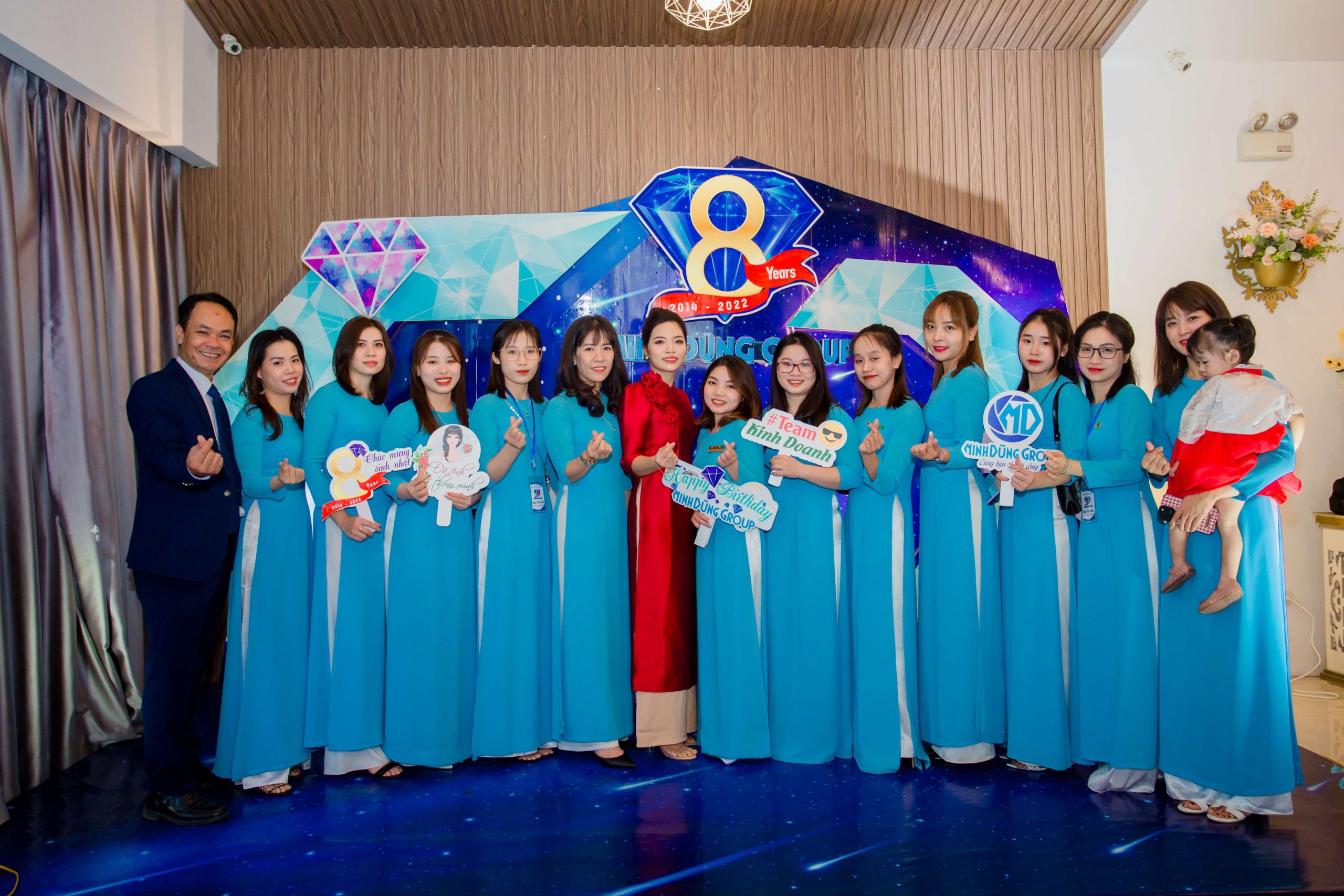 Mừng kỷ niệm 8 năm thành lập Minh Dũng Group