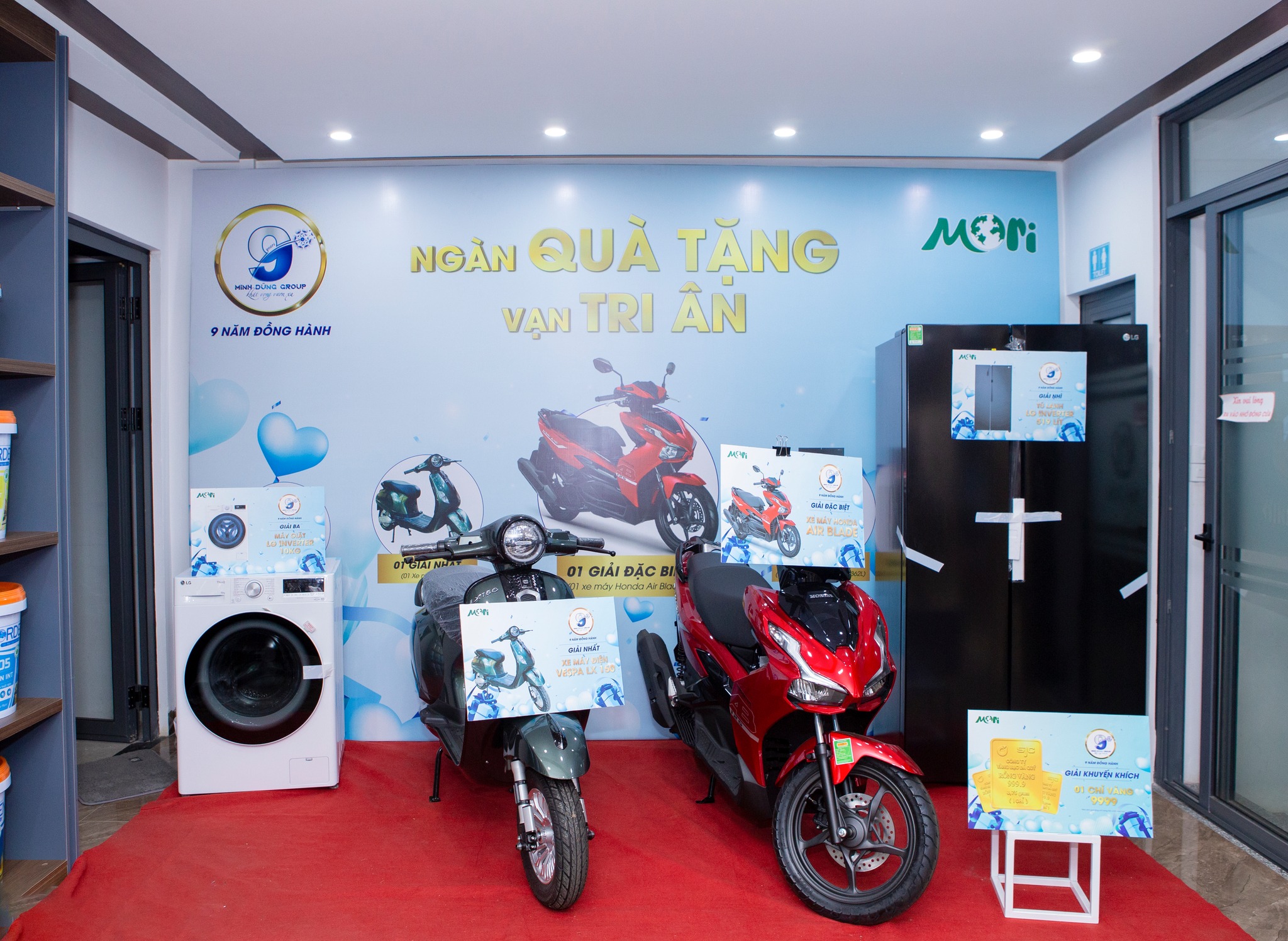 THÔNG BÁO KẾT QUẢ CHƯƠNG TRÌNH BỐC THĂM TRÚNG THƯỞNG “9 NĂM ĐỒNG HÀNH – NGÀN QUÀ TẶNG, VẠN TRI ÂN”