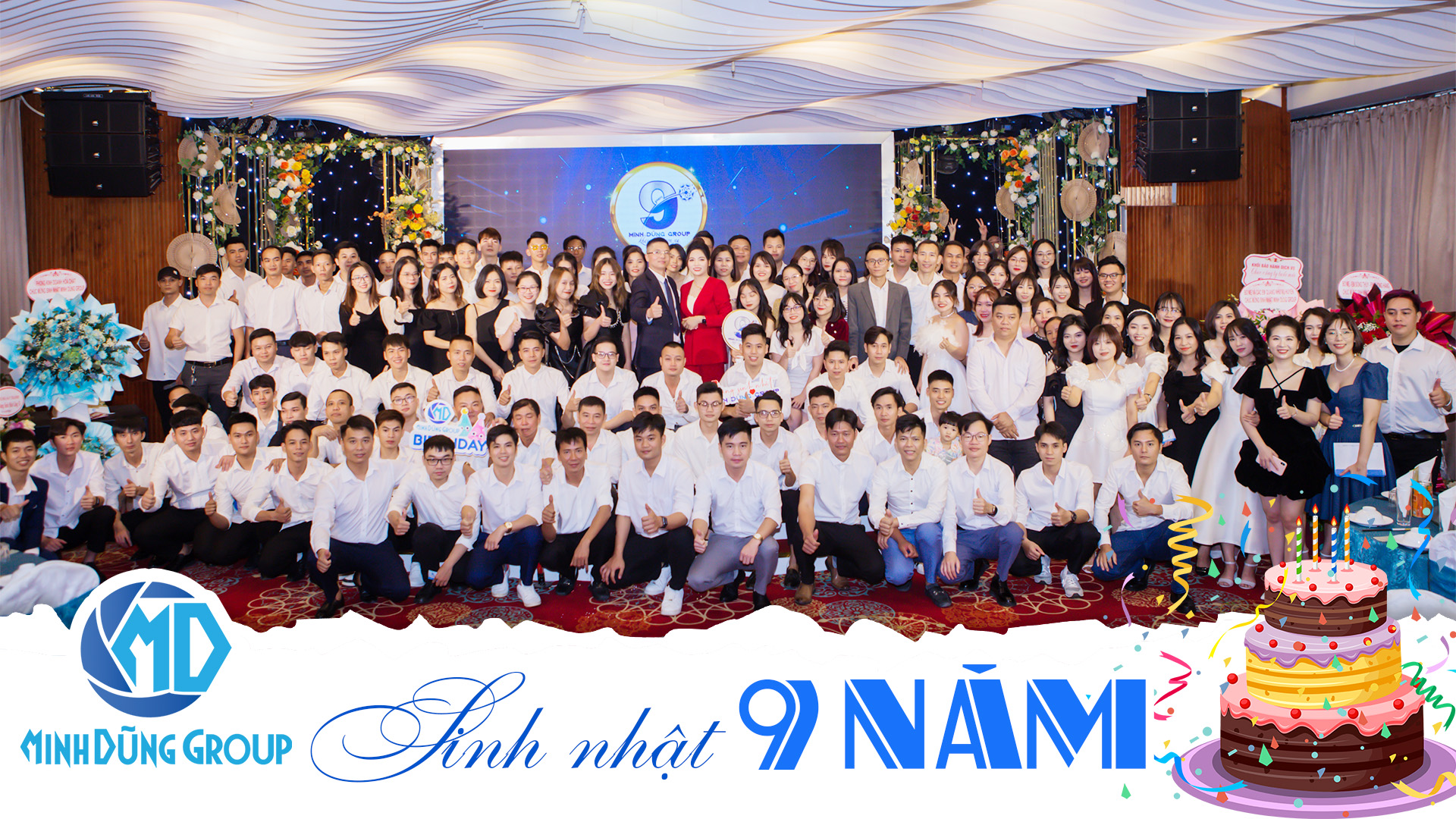 KỶ NIỆM 9 NĂM THÀNH LẬP MINH DŨNG GROUP- HÀNH TRÌNH KHÁT VỌNG VƯƠN XA